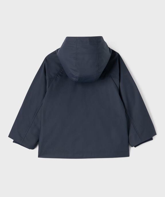 Imperméable à capuche garçon vue4 - GEMO 4G GARCON - GEMO