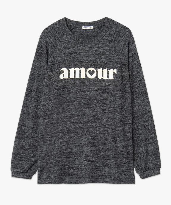 Tee-shirt de grossesse avec zips sur les côtés vue4 - GEMO (MATER) - GEMO