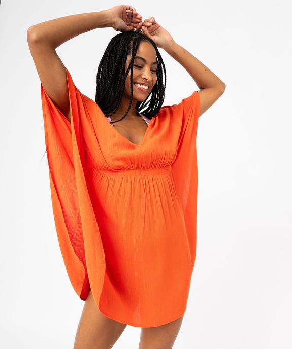 Robe de plage avec dos dentelle femme vue5 - GEMO 4G FEMME - GEMO