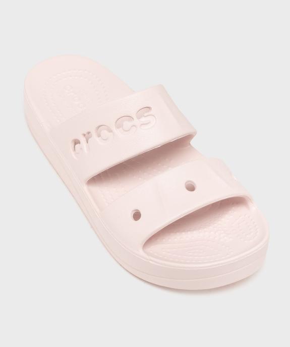 Mules de piscine femme à double brides et semelle plateforme - Crocs vue5 - CROCS - GEMO