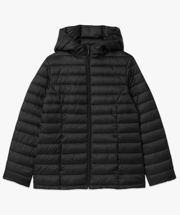 Doudoune à capuche rembourrage fin femme vue7 - GEMO 4G FEMME - GEMO