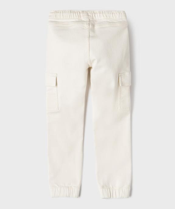 Pantalon jogger cargo taille élastique garçon - Camps United vue4 - CAMPS - GEMO