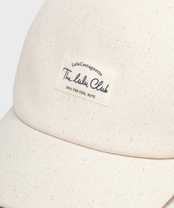 Casquette en toile chinée garçon - LuluCastagnette vue3 - LULU CASTAGNETT - GEMO