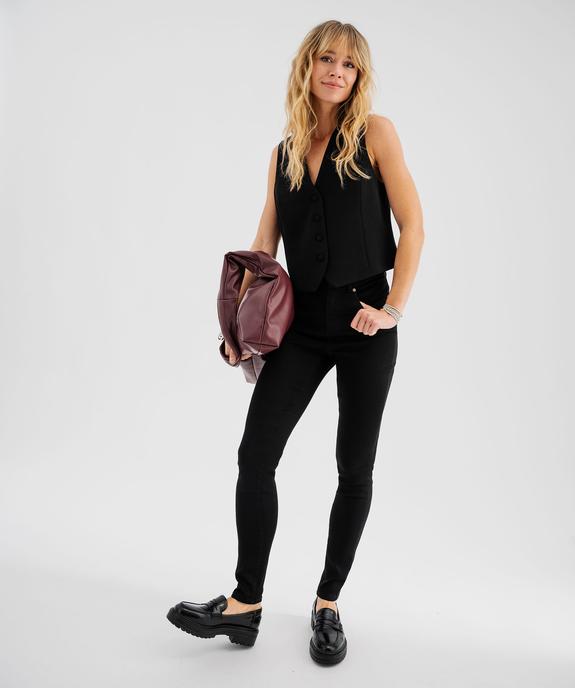 Jean Skinny taille haute stretch femme vue13 - GEMO(FEMME PAP) - GEMO