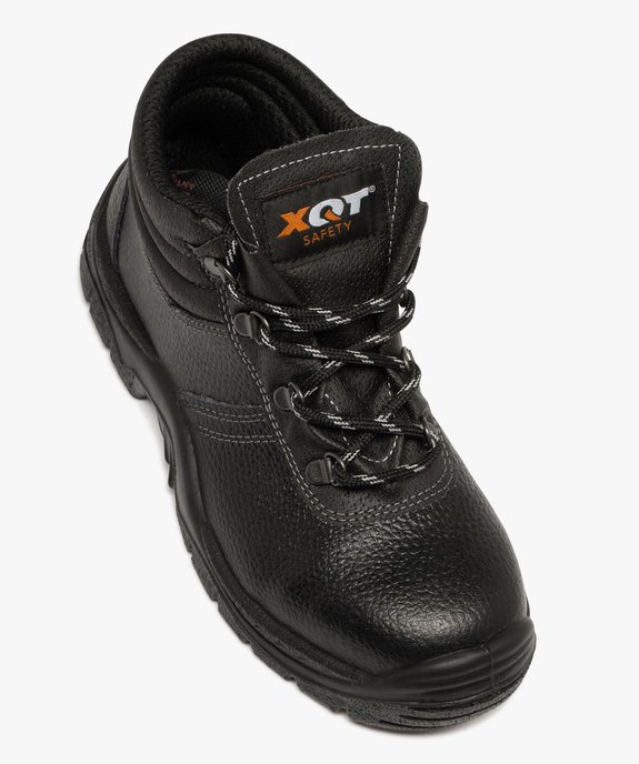 Chaussures de sécurité femme mid-cut dessus en cuir grainé et à lacets vue5 - GEMO (EQUIPT) - GEMO