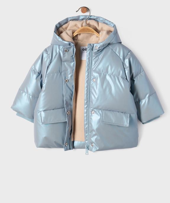 Doudoune à capuche bébé fille - GEMO(BEBE DEBT) Doudoune à capuche bébé fille vue2 - GEMO(BEBE DEBT) - GEMO