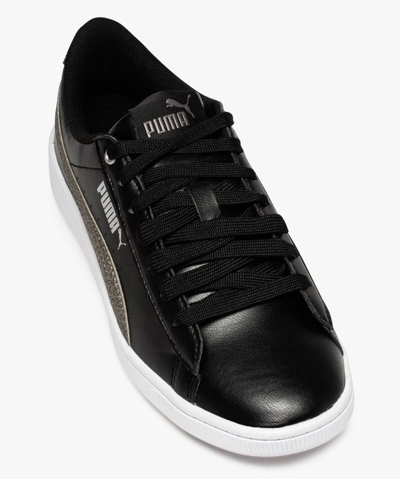 Baskets femme avec bandes pailletées sur les côtés vue5 - PUMA - GEMO