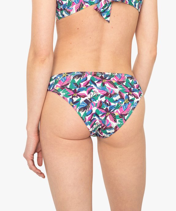 Bas de maillot de bain femme forme slip vue2 - GEMO (PLAGE) - GEMO