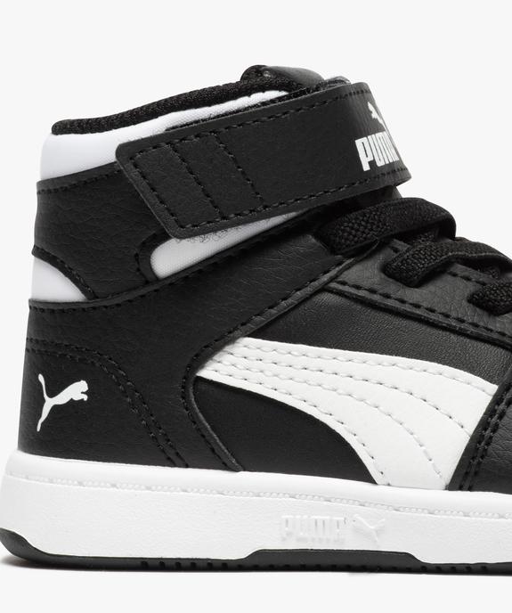 Baskets garçon semi-montantes bicolores - Puma vue6 - PUMA - GEMO