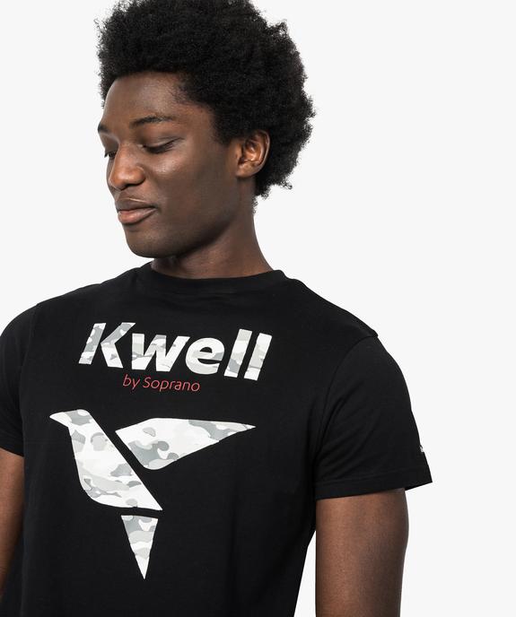 Tee-shirt à manches courtes et logo - Kwell vue2 - GEMO (HOMME) - GEMO