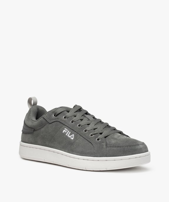 Baskets homme à lacets dessus cuir - Fila vue2 - FILA - GEMO