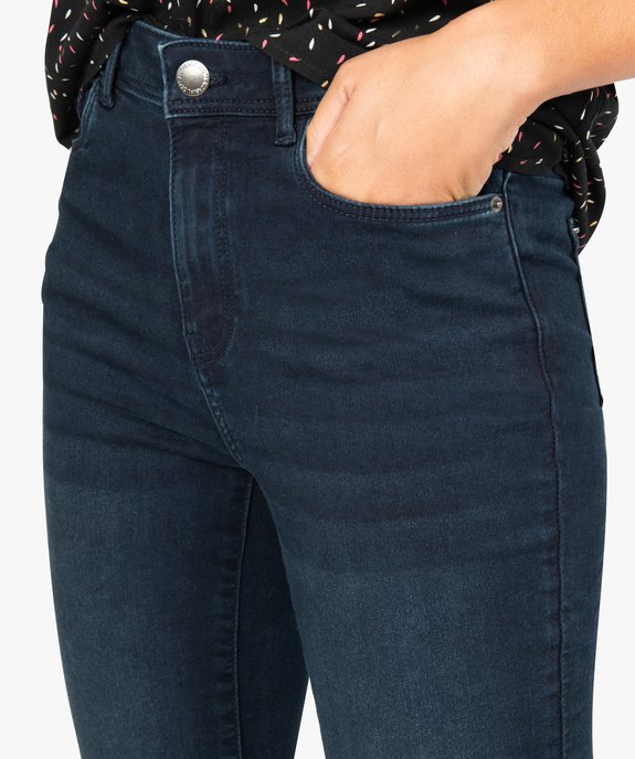 Jean femme skinny taille haute super stretch vue2 - GEMO(FEMME PAP) - GEMO