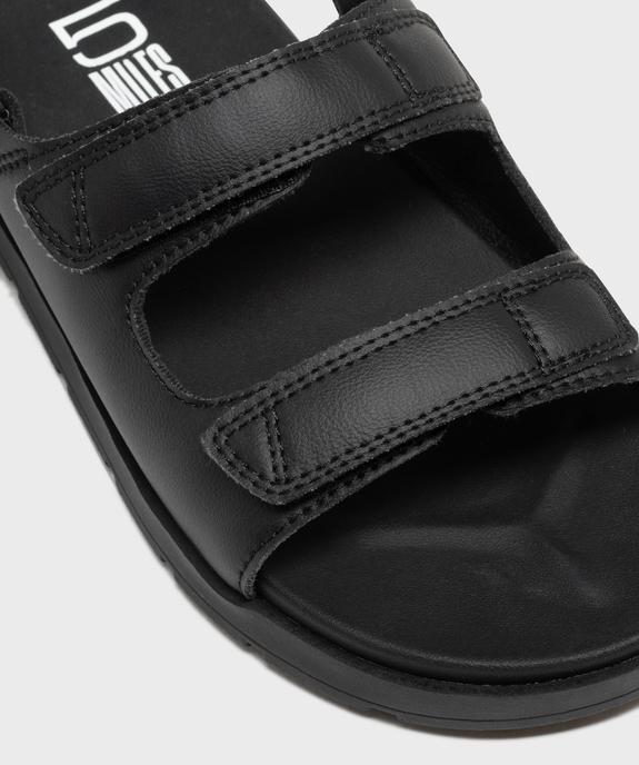 Sandales à scratch monochromes garçon - 5 Miles vue6 - 5 MILES - GEMO