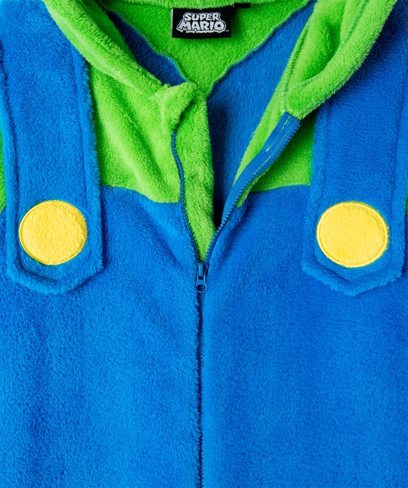 Combinaison pyjama garçon à capuche - Super Mario vue2 - MARIO - GEMO