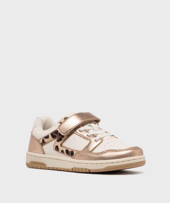 Baskets à scratch avec empiècements métallisés fille - Lovely Wings vue2 - LOVELY WINGS - GEMO