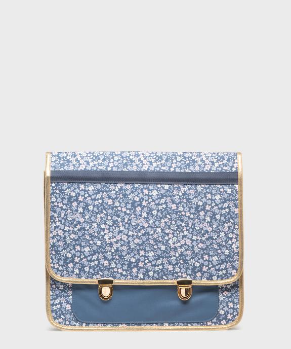 Cartable à motifs fleuris fille vue1 - GEMO (ACCESS) - GEMO