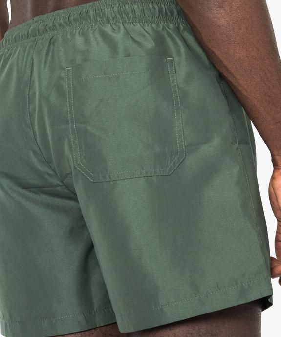 Maillot de bain homme forme short toucher doux vue2 - GEMO (PLAGE) - GEMO