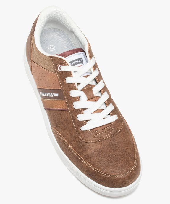 Tennis look vintage à semelle blanche homme - Carrera vue6 - CARRERA - GEMO