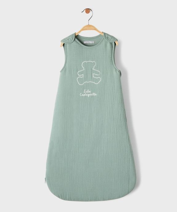 Gigoteuse en gaze de coton bébé TOG 2,5 - LuluCastagnette vue1 - LULUCASTAGNETTE - GEMO
