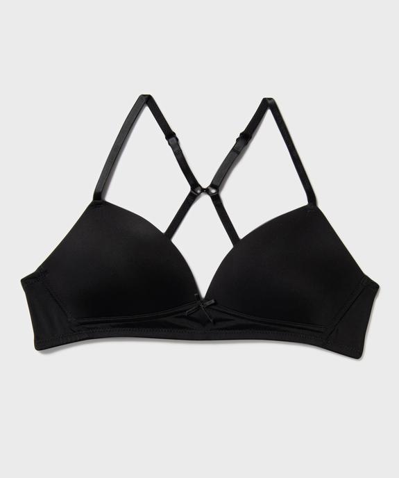 Soutien-gorge avec bonnets paddés et bretelles multipositions fille vue1 - GEMO (JUNIOR) - GEMO