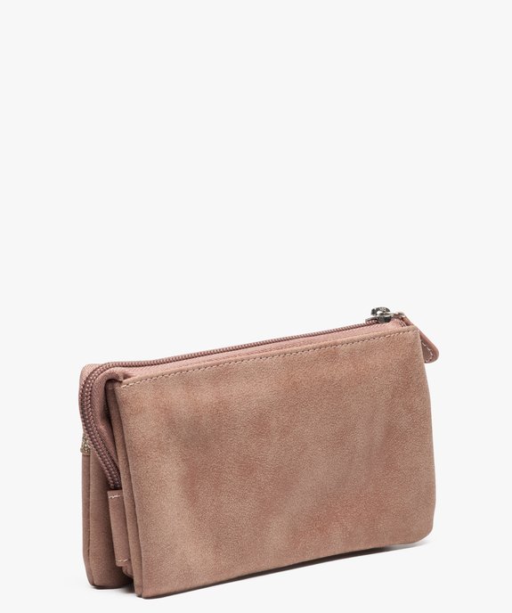Pochette avec paillettes et pompon vue2 - GEMO (ACCESS) - GEMO