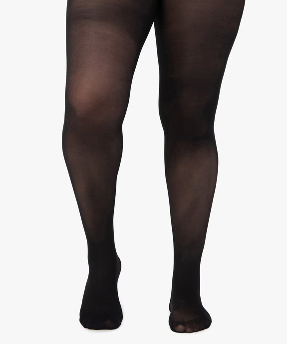 Collant femme grande taille semi-opaque  vue1 - GEMO(HOMWR FEM) - GEMO