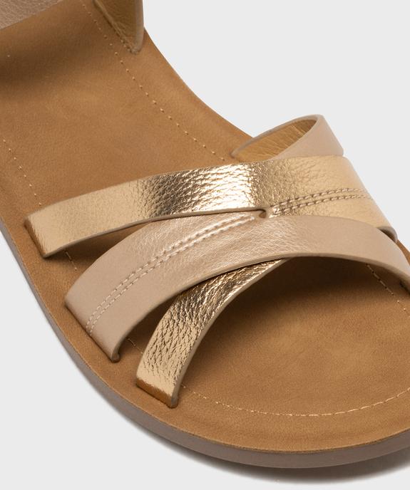 Sandales à brides scintillantes femme - Valentina Baldano vue6 - VALENTINA BALDA - GEMO