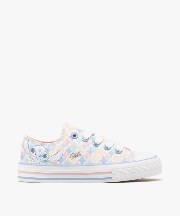 Baskets basses en toile à motifs fille - Stitch vue2 - LILO & STITCH - GEMO