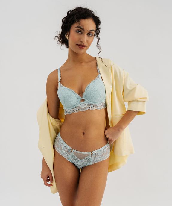 Shorty en dentelle femme vue4 - GEMO(HOMWR FEM) - GEMO