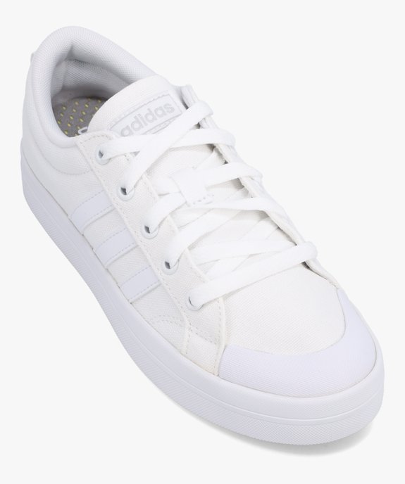 Baskets femme en toile unie et bout renforcé – Adidas Bravada vue5 - ADIDAS - GEMO