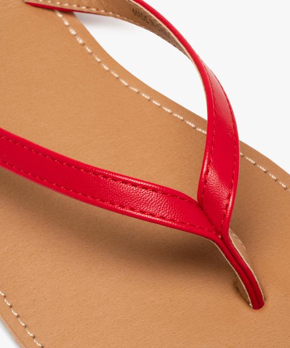 Tongs femme à petit talon plat et lanières fines - Valentina Baldano vue6 - VALENTINA BALDA - GEMO