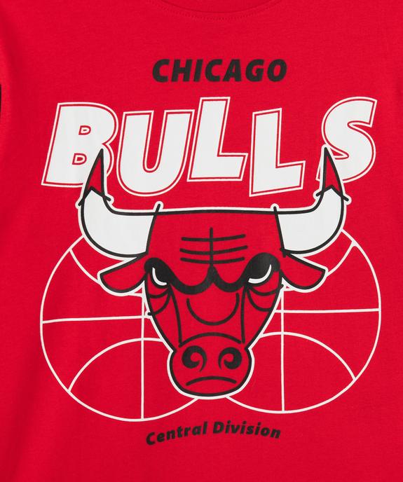 Tee-shirt manches courtes imprimé Chicago Bulls garçon - NBA vue3 - NBA - GEMO