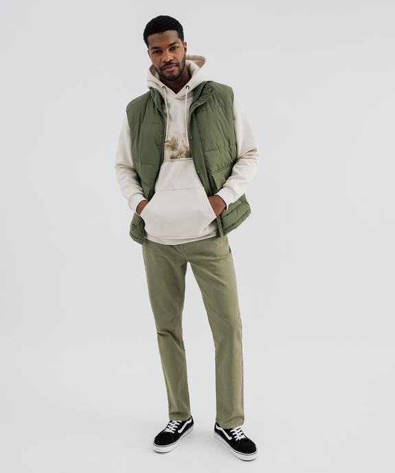 Sweat à capuche imprimé homme vue4 - GEMO 4G HOMME - GEMO