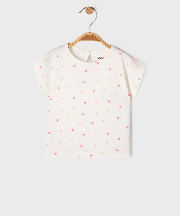 Ensemble 2 pièces robe + tee-shirt bébé fille vue10 - GEMO(BEBE DEBT) - GEMO
