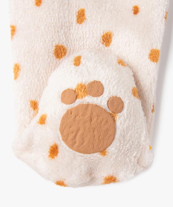 Surpyjama chaud et doux à capuche motif écureuil vue3 - GEMO(BB COUCHE) - GEMO