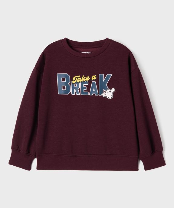 Sweat avec motif sur l’avant garçon vue3 - GEMO (ENFANT) - GEMO