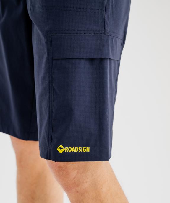 Bermuda technique multipoche en matière fine et légère homme - Roadsign vue3 - ROADSIGN D - GEMO