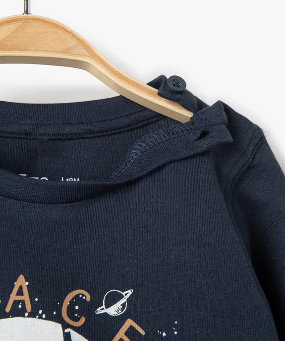 Tee-shirt bébé garçon imprimé fantaisie vue2 - GEMO(BEBE DEBT) - GEMO