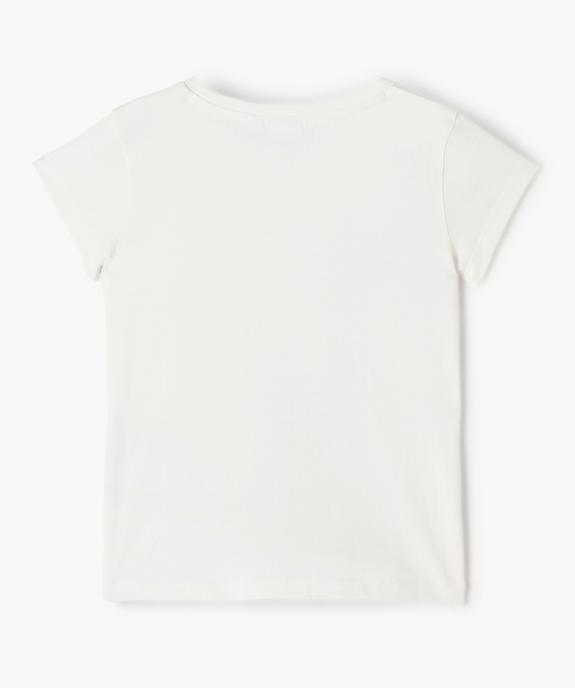 Tee-shirt fille manches courtes Le Roi Lion - Disney vue4 - DISNEY DTR - GEMO