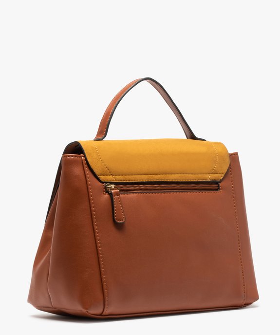 Sac à main femme multimatière avec bandoulière amovible vue2 - GEMO (ACCESS) - GEMO