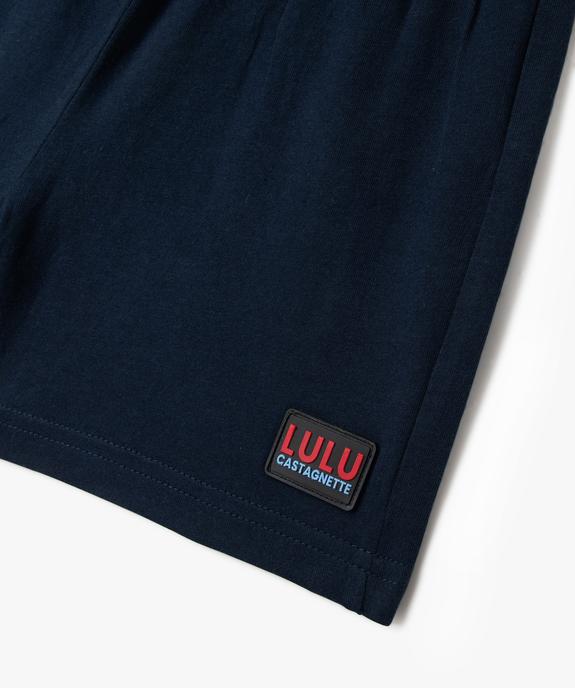 Pyjashort avec haut rayé garçon - LuluCastagnette vue3 - LULU CASTAGNETTE GEMO FOR GOOD - GEMO