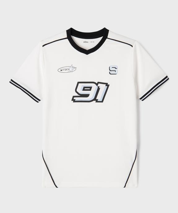 Tee-shirt de sport en mesh imprimé garçon vue1 - GEMO (JUNIOR) - GEMO