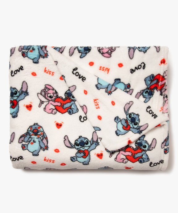Plaid en peluche imprimé Stitch enfant - Disney vue2 - DISNEY - GEMO