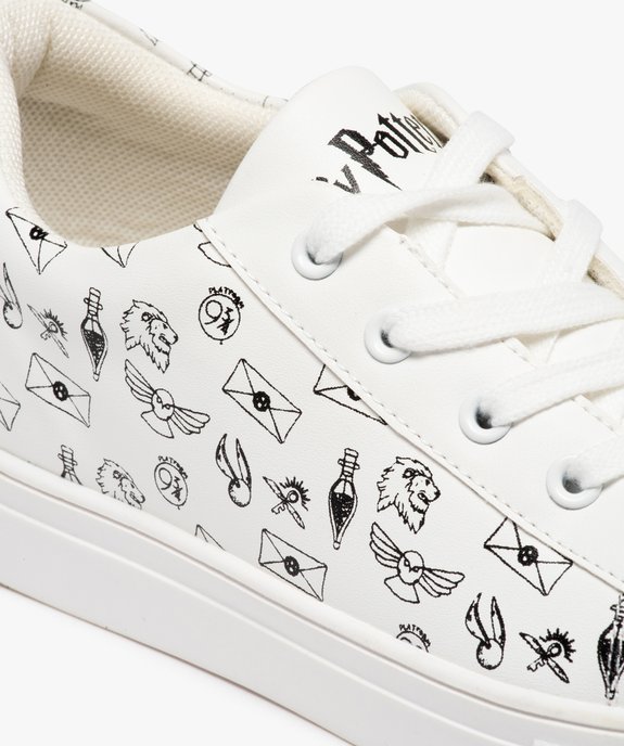 Tennis femme imprimées à lacets - Harry Potter vue6 - HARRY POTTER - GEMO