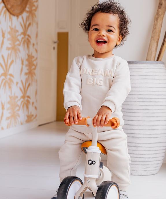 Pantalon de jogging molletonné bébé garçon vue4 - GEMO 4G BEBE - GEMO