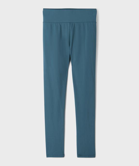 Legging de sport à taille haute et élastiquée fille vue1 - GEMO (JUNIOR) - GEMO