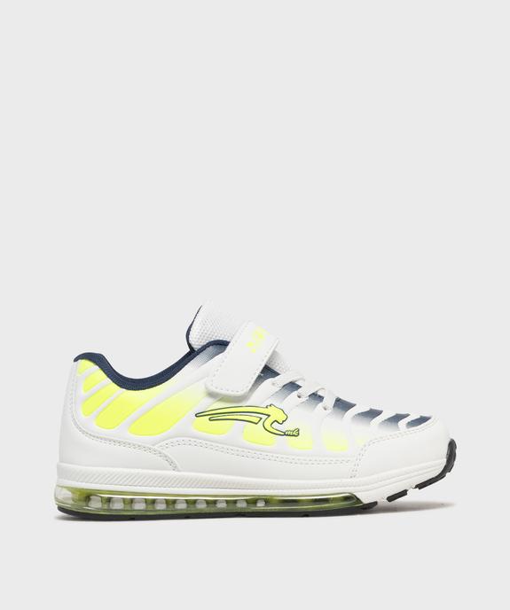 Baskets à scratch avec tige colorée garçon - Airness vue1 - AIRNESS - GEMO