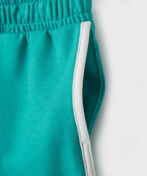 Short en maille avec taille élastique fille vue3 - GEMO (ENFANT) - GEMO