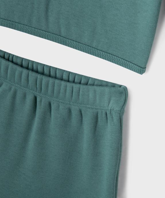 Ensemble 2 pièces bébé garçon : sweat et pantalon vue3 - GEMO 4G BEBE - GEMO