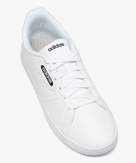 Tennis femme unies à lacets – Adidas Courtpoint CL X vue5 - ADIDAS - GEMO